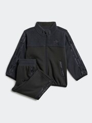 adidas originals Grey Infant Polar Fleece Taracksuit - Image 1 of 7