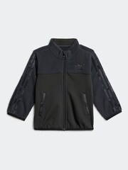 adidas originals Grey Infant Polar Fleece Taracksuit - Image 2 of 7