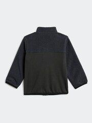 adidas originals Grey Infant Polar Fleece Taracksuit - Image 3 of 7
