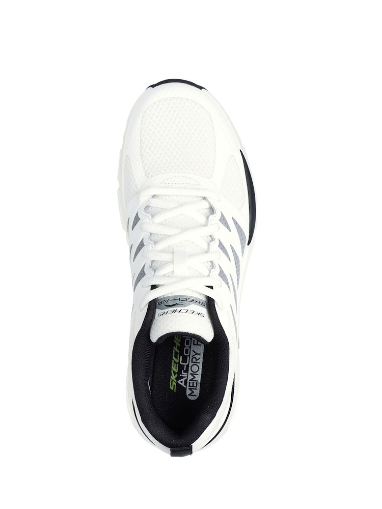 Skechers White Skech-Air Ventura Revell Trainers - Image 4 of 5