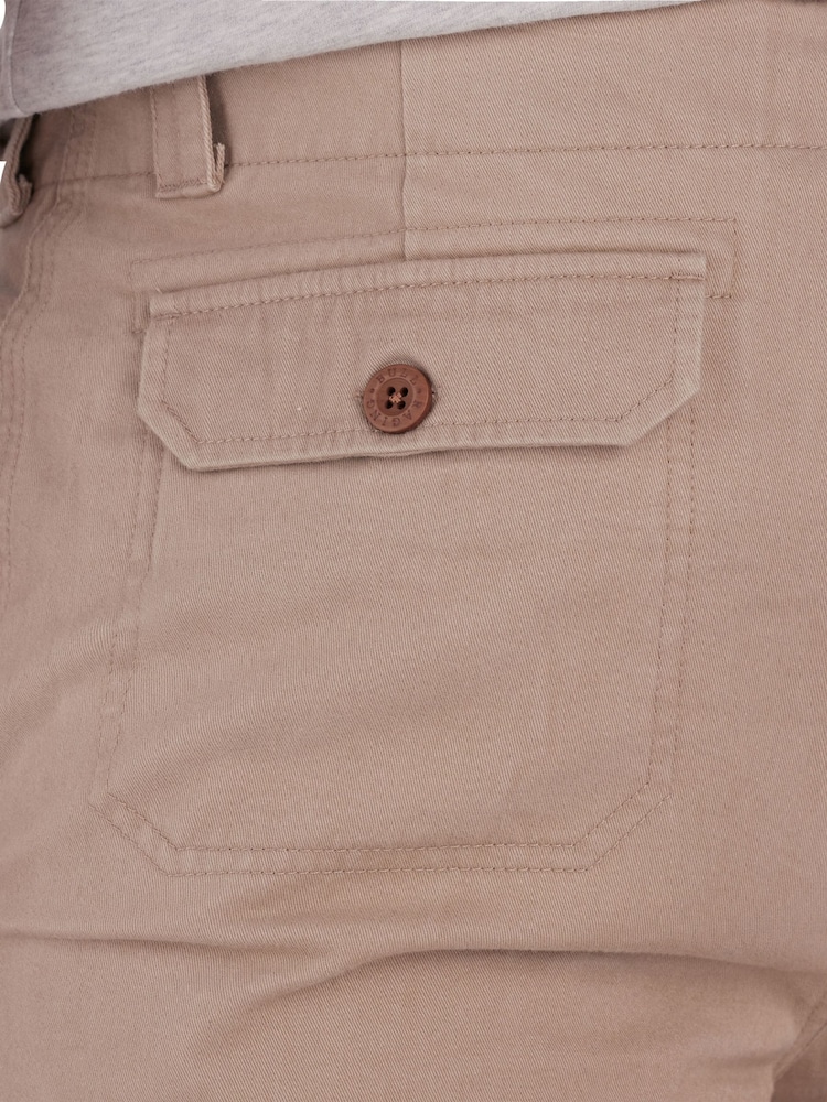Raging Bull Cargo Brown Shorts - Image 5 of 6
