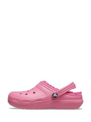 Crocs Pink Fluffy Kids Lined Clogs - Image 2 of 6