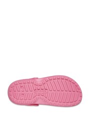 Crocs Pink Fluffy Kids Lined Clogs - Image 6 of 6