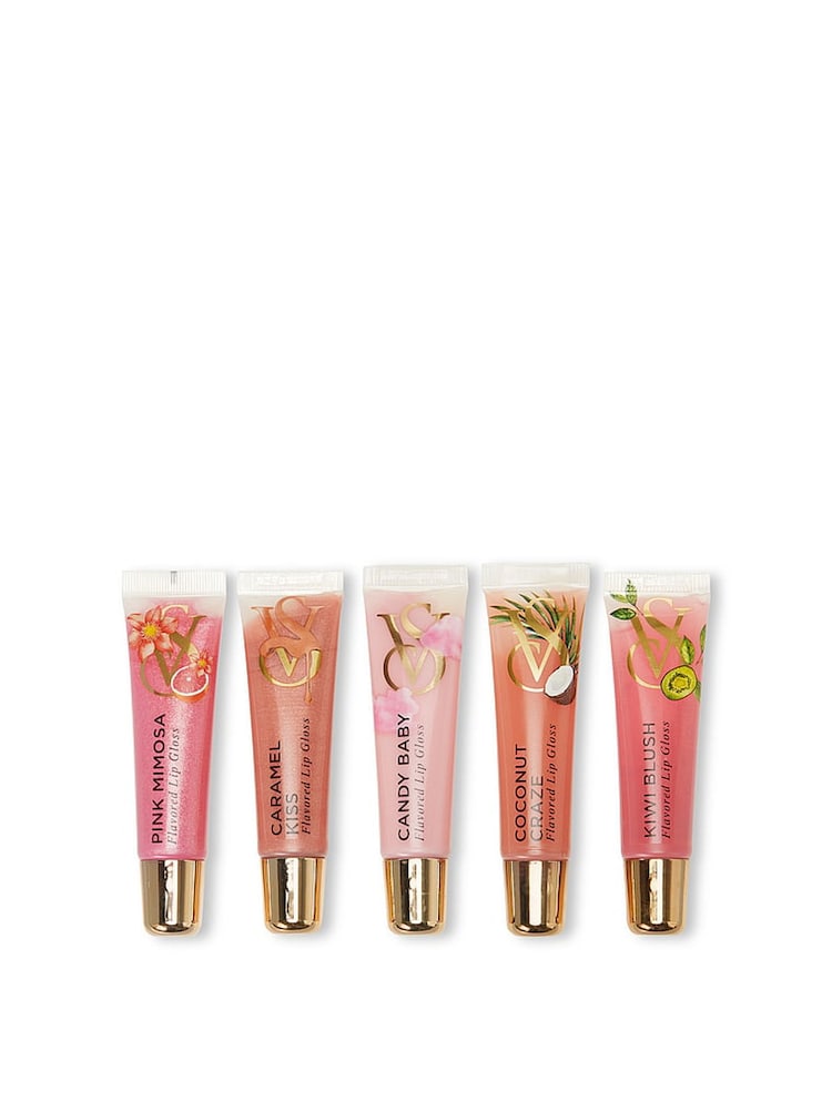 Victoria's Secret Pink Assorted 5 Piece Lip Gift Set - Image 2 of 2