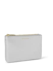 Katie Loxton Silver Duo Zip Clutch Bag - Image 2 of 4