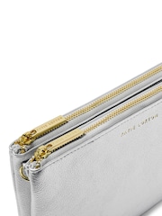 Katie Loxton Silver Duo Zip Clutch Bag - Image 4 of 4