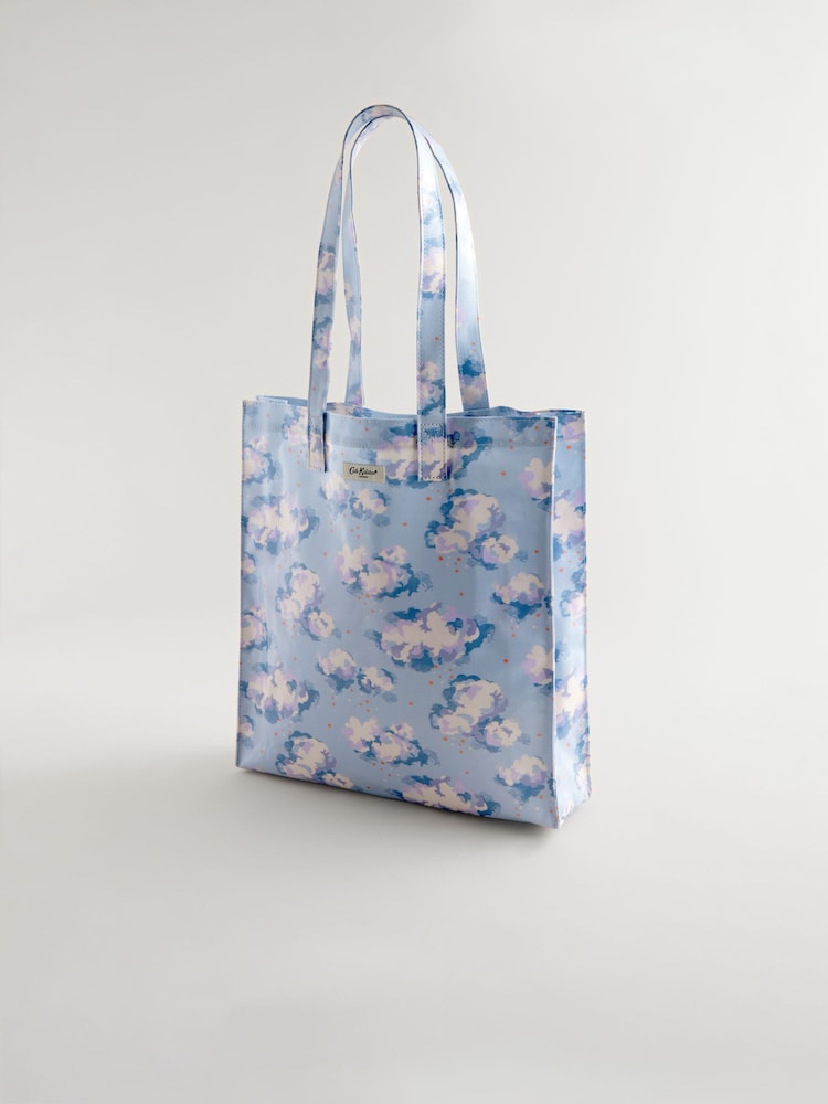 Cath Kidston Blue floral Large Book Bag - Image 1 of 6 Cath Kidston Blue floral Large Book Bag - Image 1 of 6