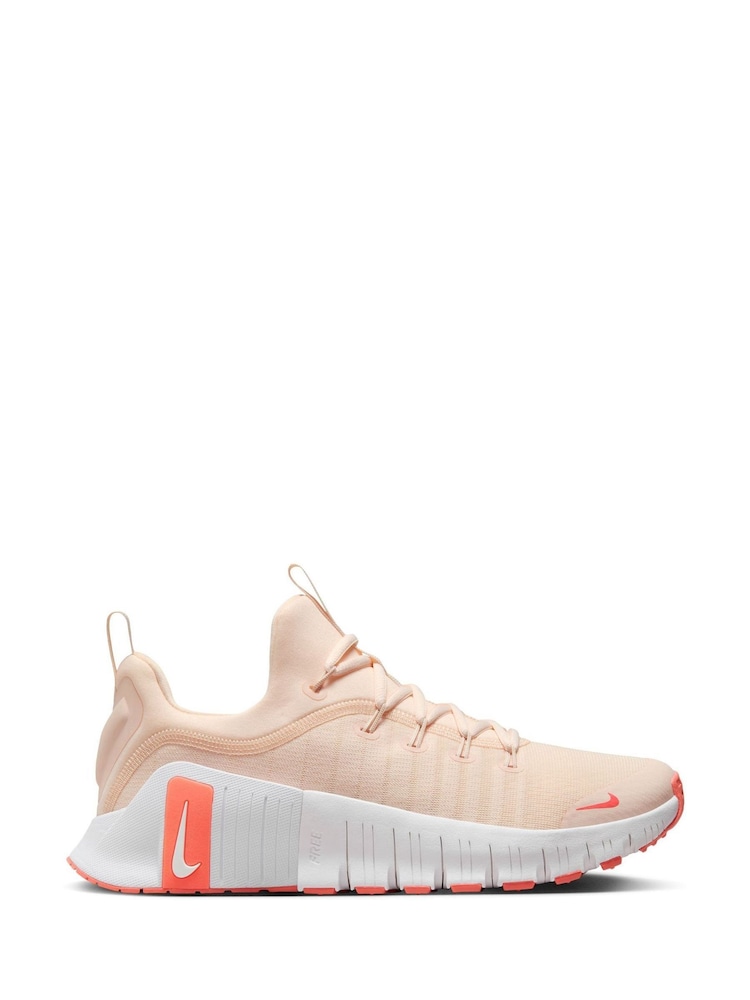 Crem/roşu coral - Nike Metcon Free 6 Pantofi sport - Image 1 of 9