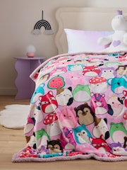 Purple Squishmallows Super Soft Fleece Throw Blanket - Image 1 of 3