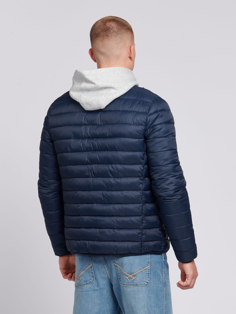 U.S. Polo Assn. Blue Light Lightweight Mens Bound Quilted Jacket - Image 2 of 7