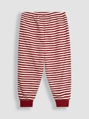 JoJo Maman Bébé Red Christmas Elf Jersey Pyjamas - Image 9 of 9