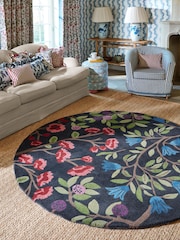 Sanderson Blue Foraging Rug - Image 5 of 8