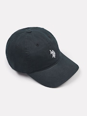 U.S. Polo Assn. Black Mens Washed Casual 100% Cotton Cap - Image 1 of 4