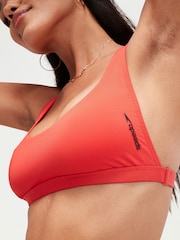 Speedo Red Womens Quick Drying Convertible Bikini Top - Image 5 of 6