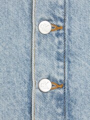 Calvin Klein Jeans Blue Strap Denim Top - Image 6 of 6