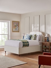 Nina Campbell Clabon Natural Lowndes Ottoman Storage Bed Upholstered - Image 3 of 8
