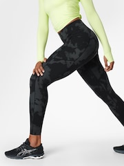 Sweaty Betty Black Fade Print Full Length Power UltraSculpt 7/8 High Waist Leggings - Image 2 of 6