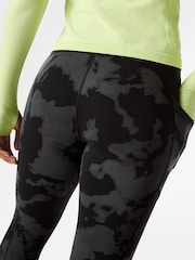 Sweaty Betty Black Fade Print Full Length Power UltraSculpt 7/8 High Waist Leggings - Image 4 of 6