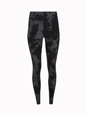 Sweaty Betty Black Fade Print Full Length Power UltraSculpt 7/8 High Waist Leggings - Image 6 of 6