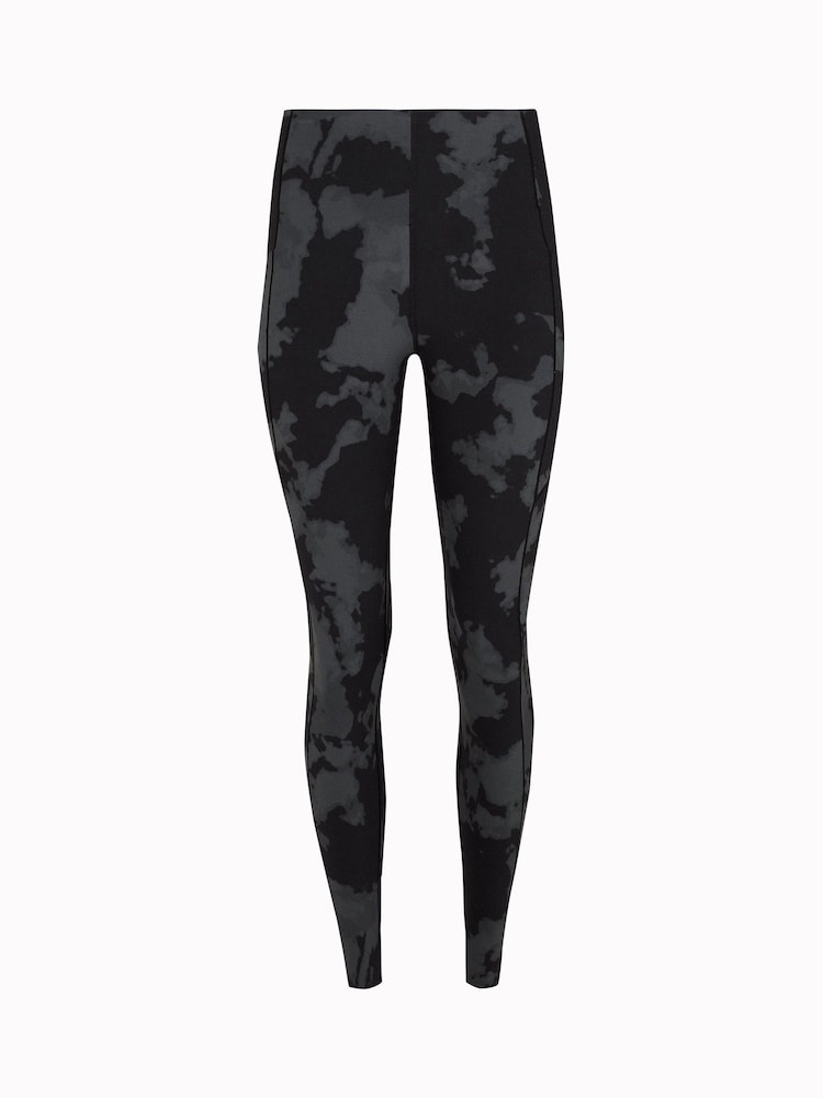 Sweaty Betty Black Fade Print Full Length Power UltraSculpt 7/8 High Waist Leggings - Image 6 of 6