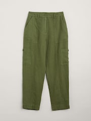 Seasalt Cornwall Green Rock Pipit Trousers - Image 4 of 5