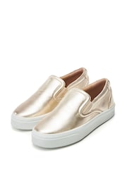 Moda In Pelle  Adreenia Slim Sole Slip On Trainers - Image 2 of 4