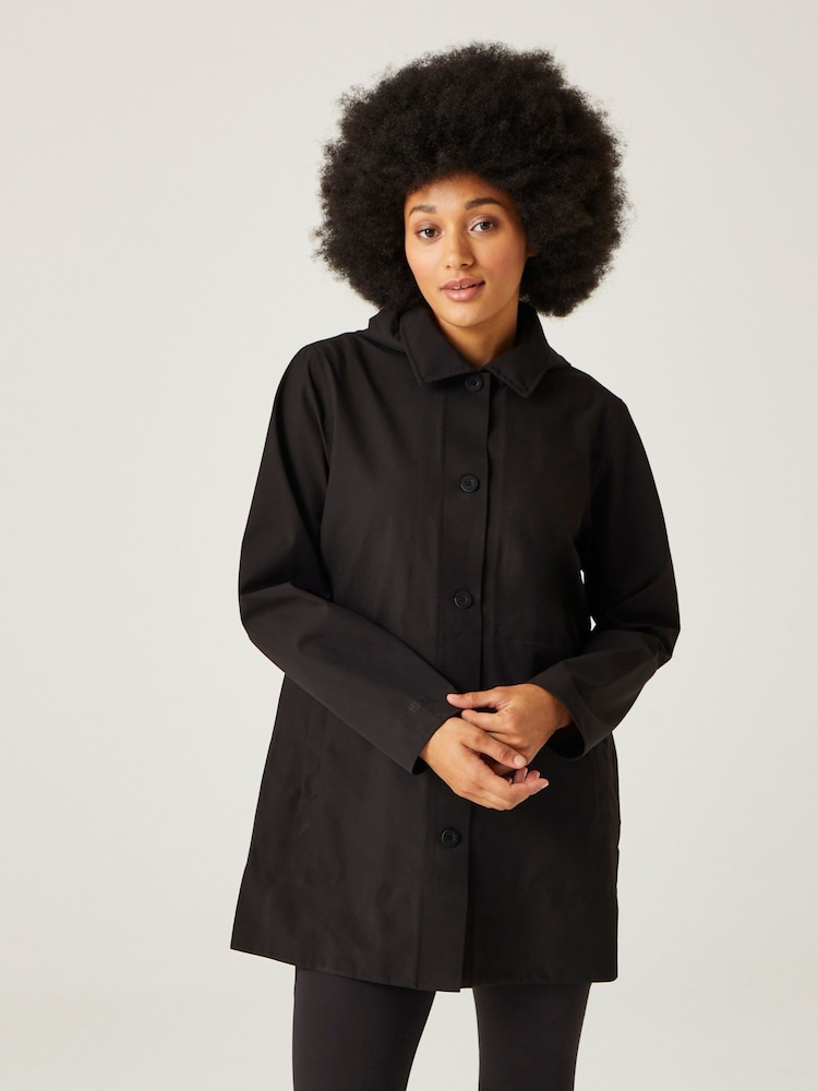 Regatta Black Oakbay Waterproof Hiking Jacket - Image 1 of 9