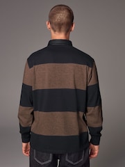 Neutra Marll/Black Stripe - Camiseta de rugby de manga larga - Imagen 3 de 7