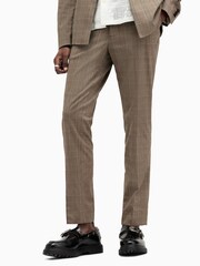 AllSaints Brown Maffrett Trousers - Image 1 of 7