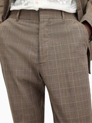 AllSaints Brown Maffrett Trousers - Image 3 of 7
