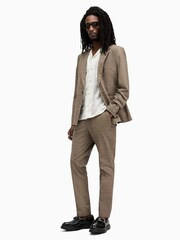 AllSaints Brown Maffrett Trousers - Image 4 of 7