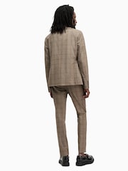 AllSaints Brown Maffrett Trousers - Image 6 of 7