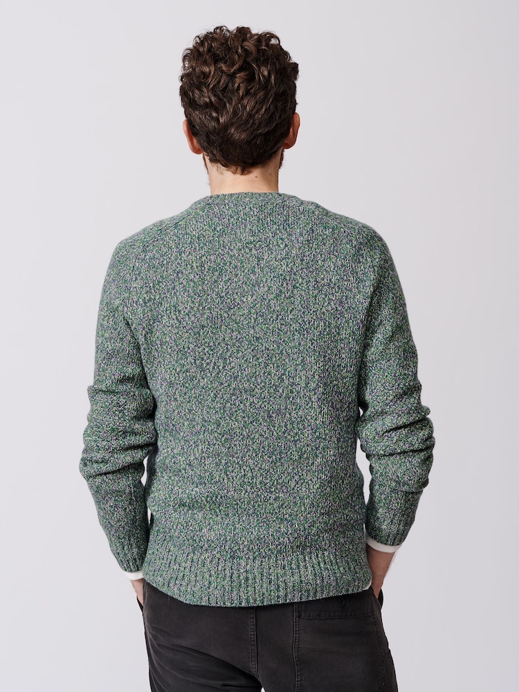 Aubin Riply Twist Crew Neck Jumper - Image 2 of 8 Aubin Riply Twist Crew Neck Jumper - Image 2 of 8