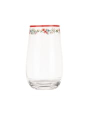 Cath Kidston Red Feels Like Home Set of 4 Tumbler Glasses - Image 3 of 3