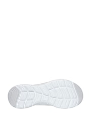 Skechers White Flex Appeal 5.0 Fresh Touch Trainers - Image 3 of 3