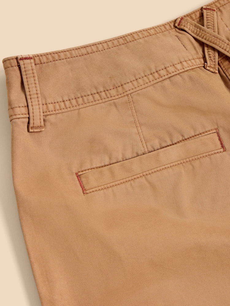 Pantalones cortos cargo de 100% algodón Carlie de White Stuff - Imagen 7 de 7