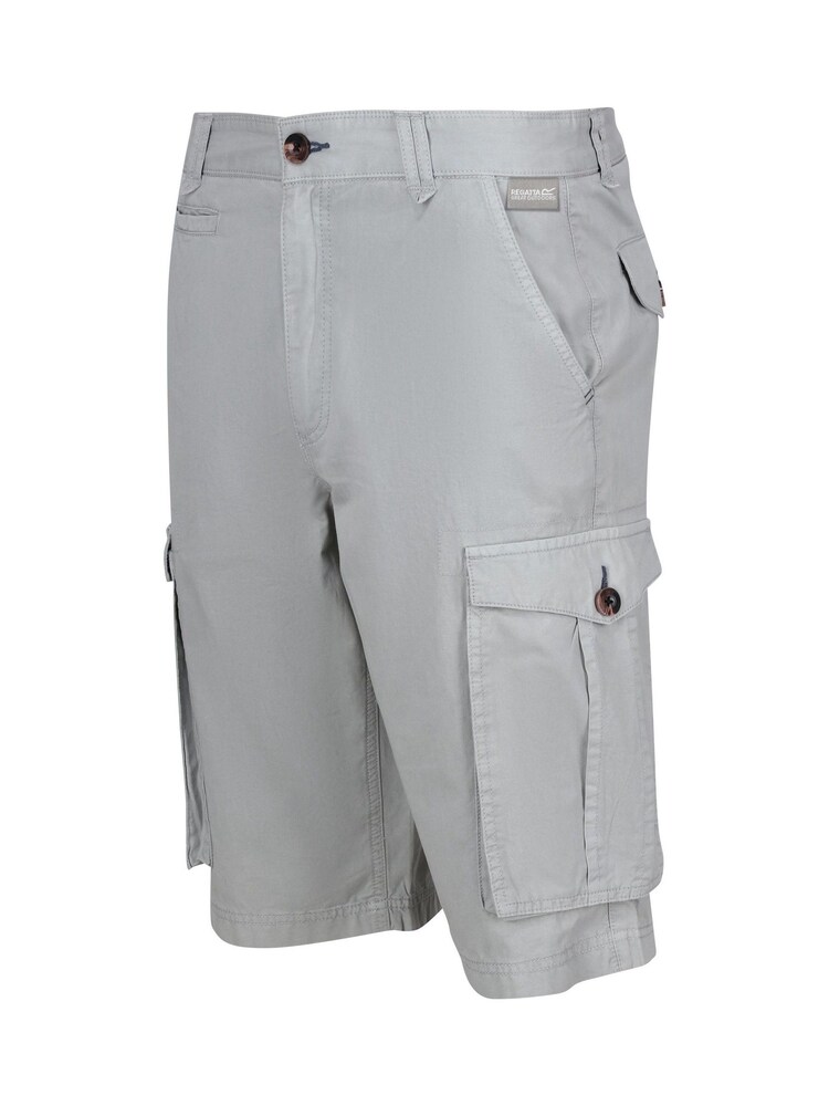 Regatta Silver Shorebay 100% Cotton Cargo Shorts - Image 7 of 7