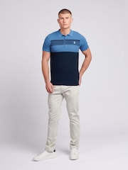 US Polo Assn. Мужская трикотажная рубашка поло в полоску - Image 3 of 7