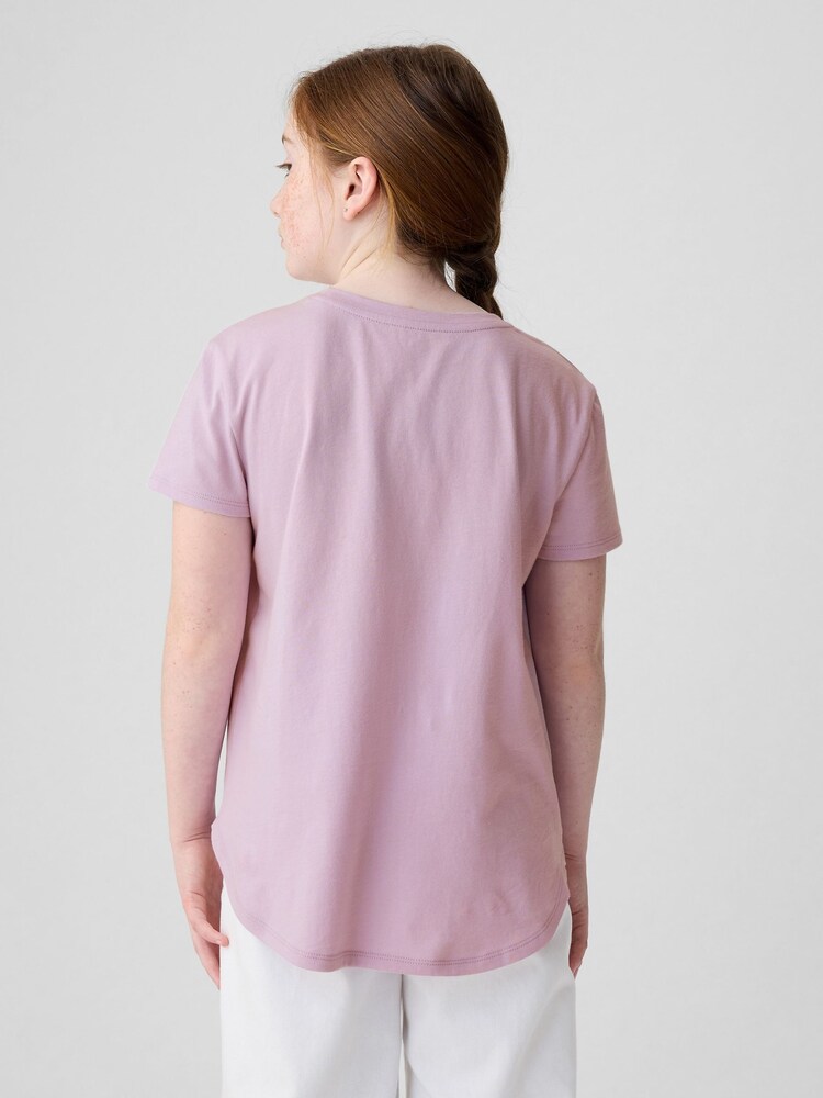 Gap Purple Dolphin Cotton Flippy Sequin Graphic Short Sleeve T-Shirt (4-13yrs) - Image 2 of 4 Gap Purple Dolphin Cotton Flippy Sequin Graphic Short Sleeve T-Shirt (4-13yrs) - Image 2 of 4
