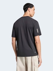adidas Terrex Black Multi Climacool Logo Tech T-Shirt - Image 2 of 7