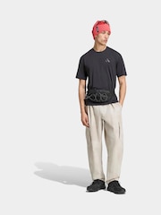 adidas Terrex Black Multi Climacool Logo Tech T-Shirt - Image 3 of 7