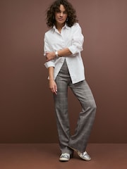 Neutral Smoothing Ponte Wide Leg Trousers - Image 1 of 6