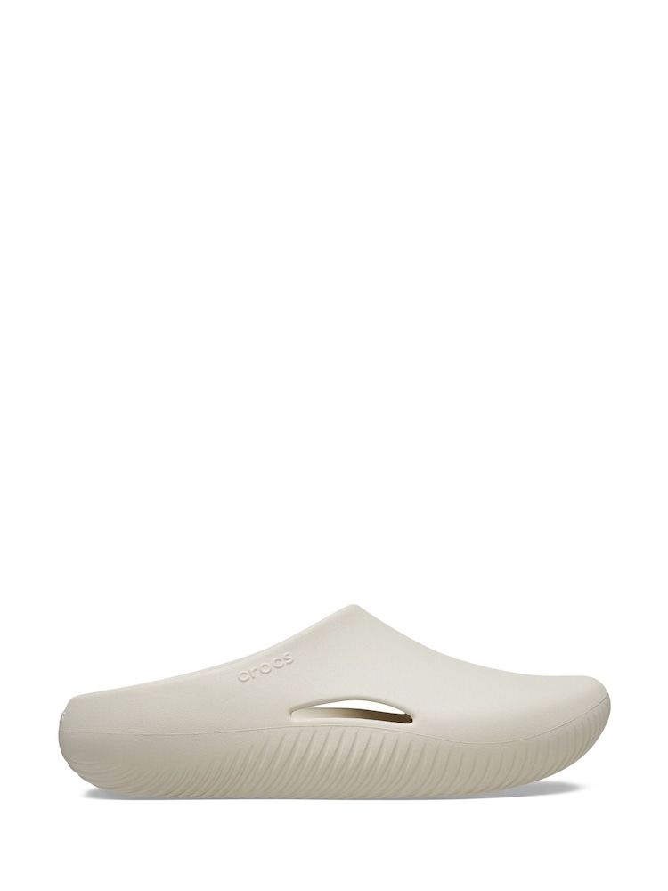 Crocs Grey Mellow Slides - Image 1 of 5