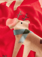 Red Matching Family Kids Christmas Reindeer Pyjamas (9mths-16yrs) - Image 13 of 13