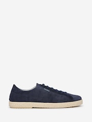 Oliver Sweeney Blue Suede Espadrille Trainers - Image 1 of 5