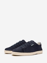 Oliver Sweeney Blue Suede Espadrille Trainers - Image 3 of 5