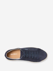 Oliver Sweeney Blue Suede Espadrille Trainers - Image 4 of 5