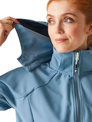 Regatta Blue Waterproof Bourda Hooded Softshell Jacket - Image 6 of 6