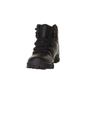 Mountain Warehouse Black Canyon Kids Leather Waterproof Walking Boots - Image 4 of 5