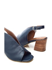 Moda in Pelle Lonnia Block Stacked Heel Chrissi Upper Sandals - Image 4 of 4